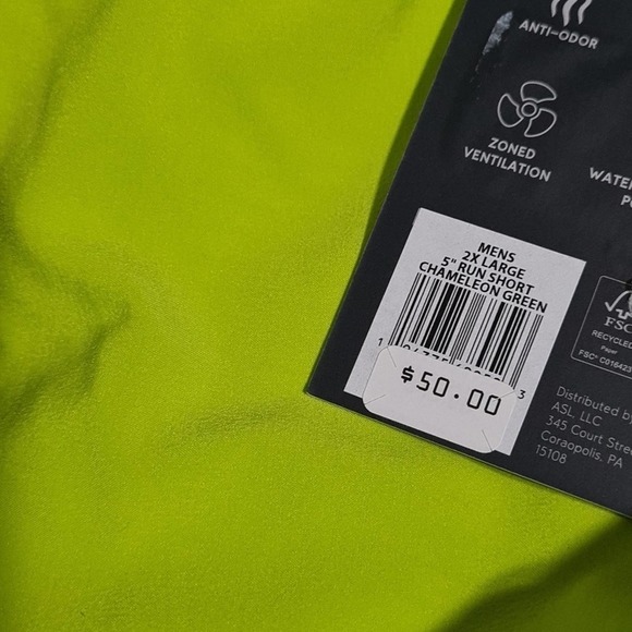 VRST Chameleon‎ Green Shorts Size XXL NWT - Picture 8 of 10